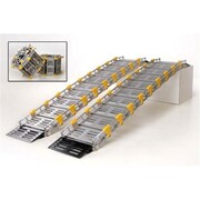 ROLL-A-RAMP Roll-A-Ramp A11206A19 Wide Twin Track Ramp  7 Ft Long x 12 Inch A11206A19